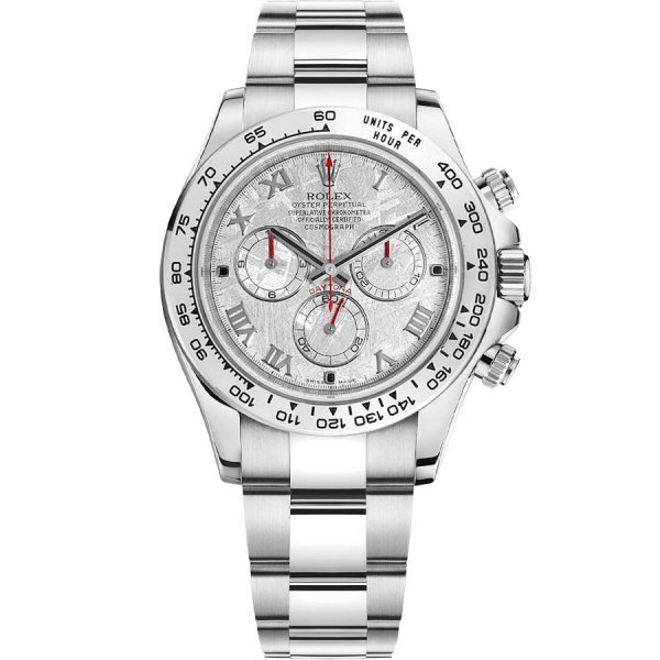 Rolex Cosmograph Daytona White gold 116509 meteorite dial