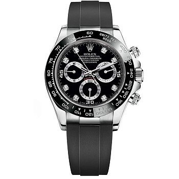 Rolex Daytona Black set with diamonds 116519LN