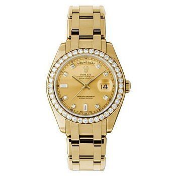 Rolex Day-Date Special Edition Yellow Gold Masterpiece 18948 Сhampagne Dial