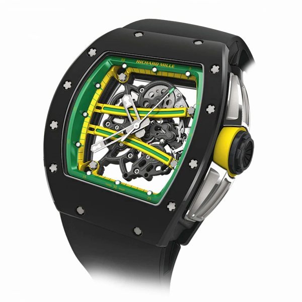 Richard Mille  Mens collectoin RM 050-068 RM 61-01 Yohan Blake  RM 61-01 Green Dial